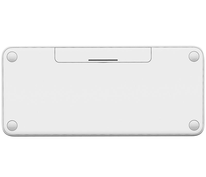 Logitech K380 Multi-Device Bluetooth Keyboard, Mini, Bluetooth, QWERTY, White