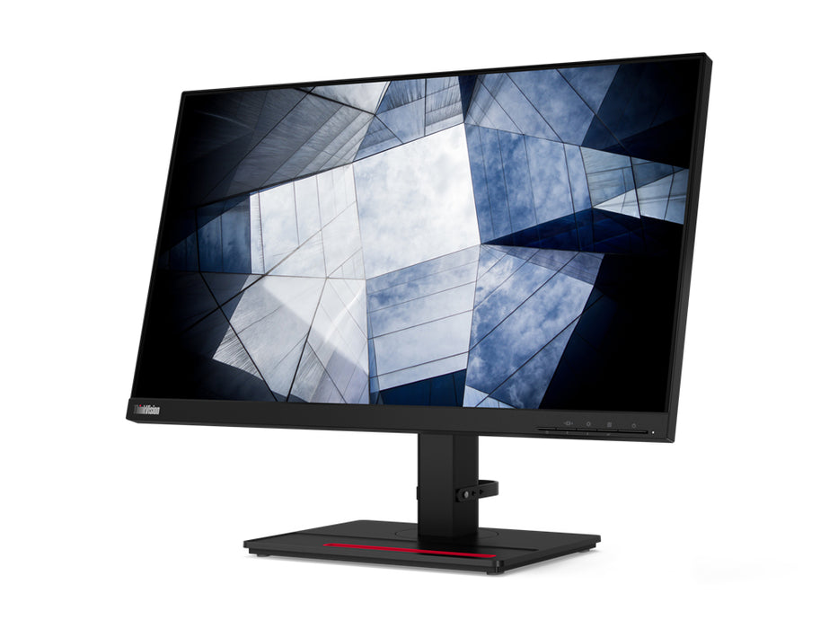 Lenovo ThinkVision P24h-20, 60.5 cm (23.8"), 2560 x 1440 pixels, Quad HD, LED, 6 ms, Black