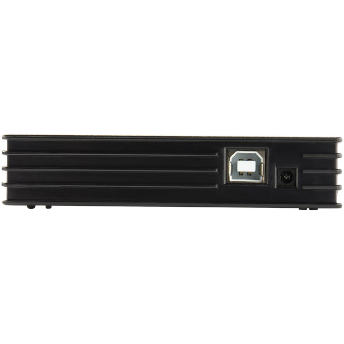 StarTech.com 4 Port Black USB 2.0 Hub - TAA, USB 2.0 Type-B, USB 2.0, 480 Mbit/s, Black, Plastic, Power