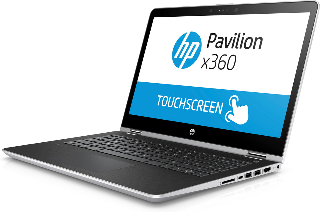 HP Pavilion x360 - 14-ba104na, Intel® Core™ i5, 1.6 GHz, 35.6 cm (14"), 1920 x 1080 pixels, 8 GB, 256 GB