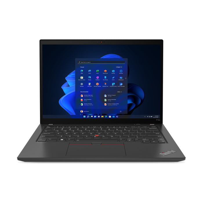 Lenovo ThinkPad P14s, Intel® Core™ i5, 35.6 cm (14"), 1920 x 1200 pixels, 16 GB, 512 GB, Windows 11 Pro