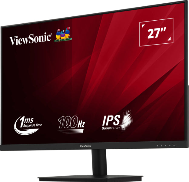 Viewsonic VA270-H, 68.6 cm (27"), 1920 x 1080 pixels, Full HD, LED, 1 ms, Black