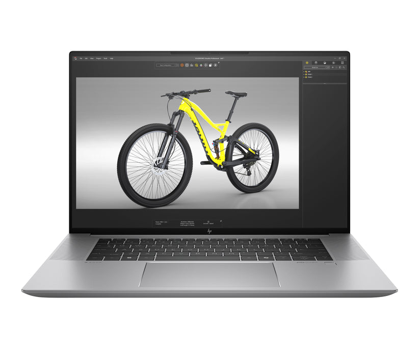 HP ZBook Studio G11, Intel Core Ultra 9, 40.6 cm (16"), 3840 x 2400 pixels, 64 GB, 1 TB, Windows 11 Pro