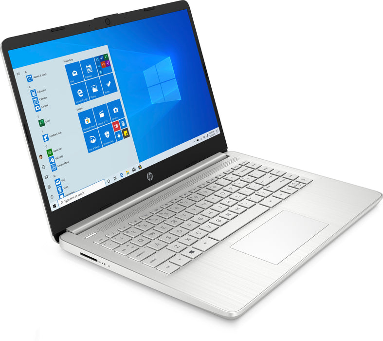 HP 14s-dq1020na, Intel® Core™ i3, 1.2 GHz, 35.6 cm (14"), 1920 x 1080 pixels, 8 GB, 128 GB