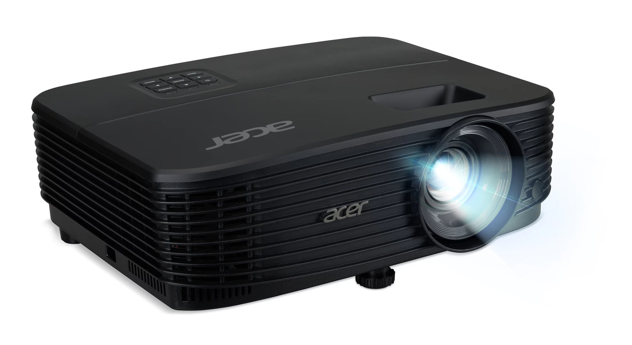 Acer Essential X1123HP DLP projector - 3D - 4000 lumens - SVGA (800 x 600) - 4:3, 4000 ANSI lumens, DLP, SVGA (800x600), 20000:1, 4:3, 584.2 - 7620 mm (23 - 300")