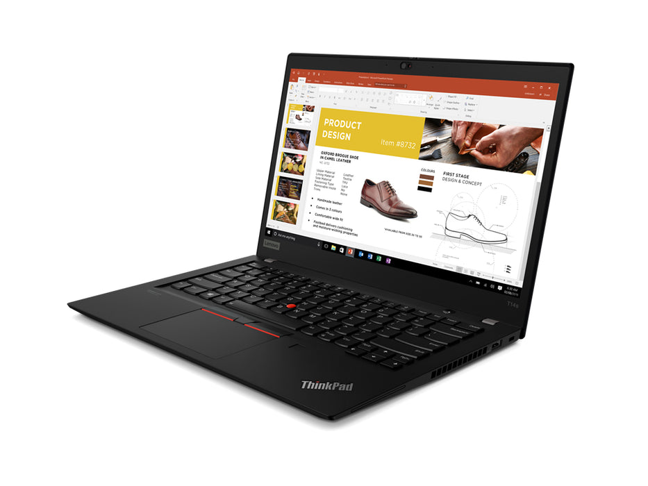 Lenovo ThinkPad T14s, Intel® Core™ i7, 1.8 GHz, 35.6 cm (14"), 1920 x 1080 pixels, 16 GB, 512 GB