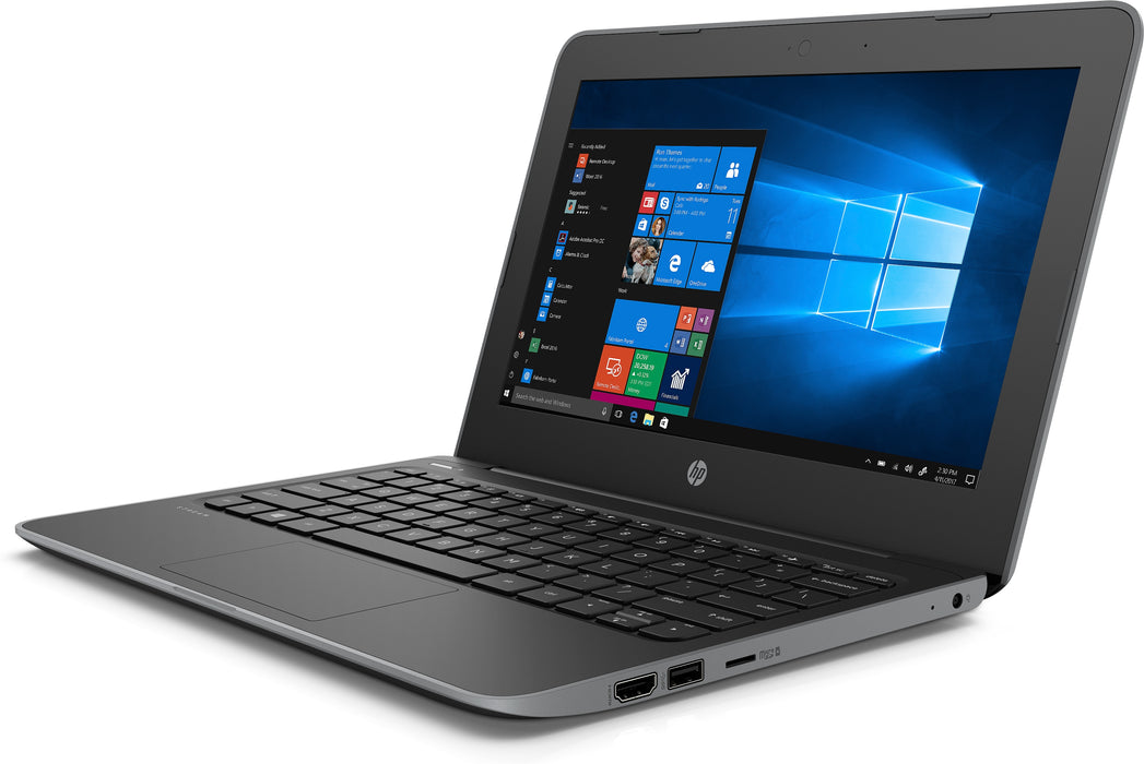 HP Stream 11 Pro G5, Intel® Celeron®, 1.1 GHz, 29.5 cm (11.6"), 1366 x 768 pixels, 4 GB, 64 GB