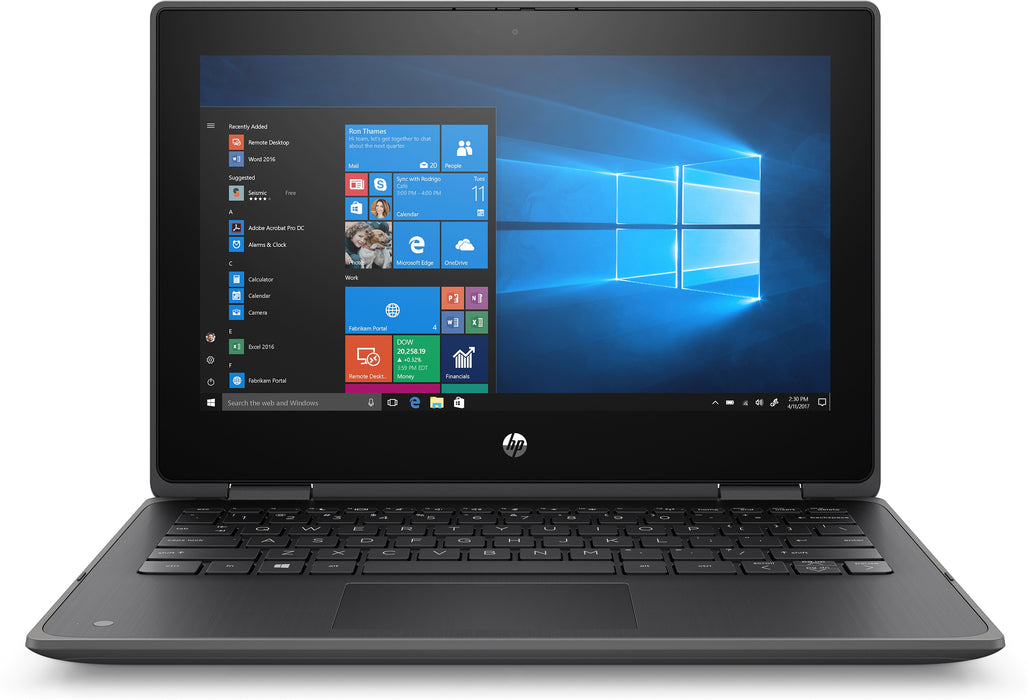 HP ProBook x360 11 G5 EE, Intel® Celeron® N, 1.1 GHz, 29.5 cm (11.6"), 4 GB, 128 GB, Black