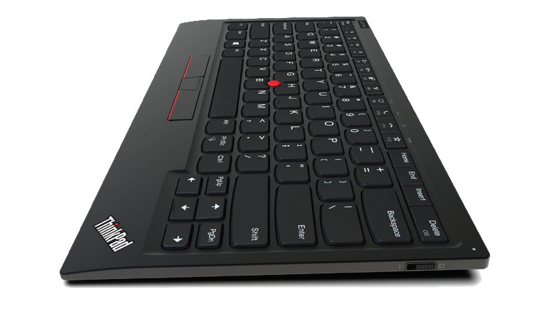 Lenovo ThinkPad Trackpoint II, Mini, RF Wireless + Bluetooth, QWERTY, Black