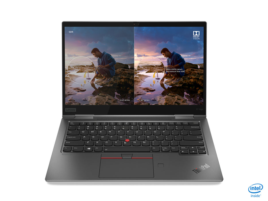 Lenovo ThinkPad X1 Yoga With 3 Year Onsite Warranty, Intel® Core™ i7, 1.8 GHz, 35.6 cm (14"), 1920 x 1080 pixels, 16 GB, 512 GB