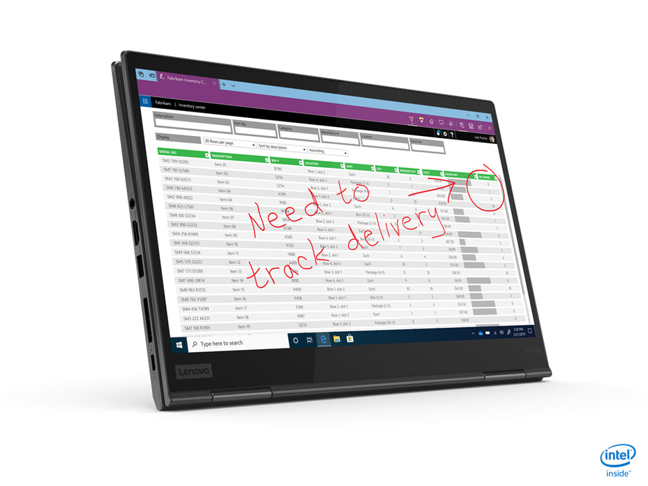 Lenovo ThinkPad X1 Yoga With 3 Year Onsite Warranty, Intel® Core™ i7, 1.8 GHz, 35.6 cm (14"), 1920 x 1080 pixels, 16 GB, 512 GB