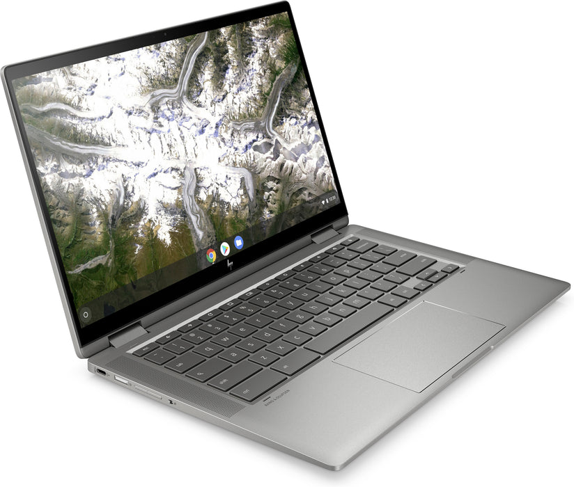 HP Chromebook x360 14c-ca0501sa, Intel® Core™ i3, 2.1 GHz, 35.6 cm (14"), 1920 x 1080 pixels, 8 GB, 128 GB