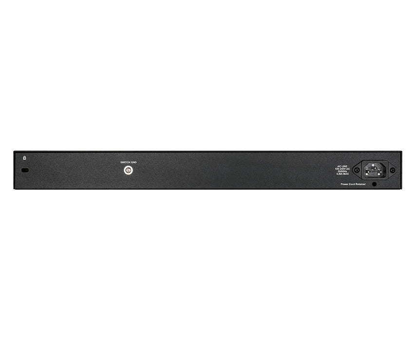 D-Link 28-Port Gigabit PoE Smart Managed Switch including 4 Combo Ports, Managed, L2, Gigabit Ethernet (10/100/1000), Power over Ethernet (PoE), Rack mounting, 1U