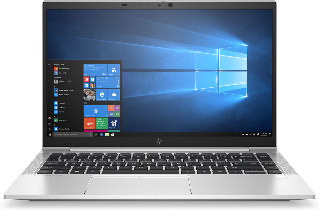 HP EliteBook 845 G7, AMD Ryzen™ 5 PRO, 2.1 GHz, 35.6 cm (14"), 1920 x 1080 pixels, 8 GB, 256 GB