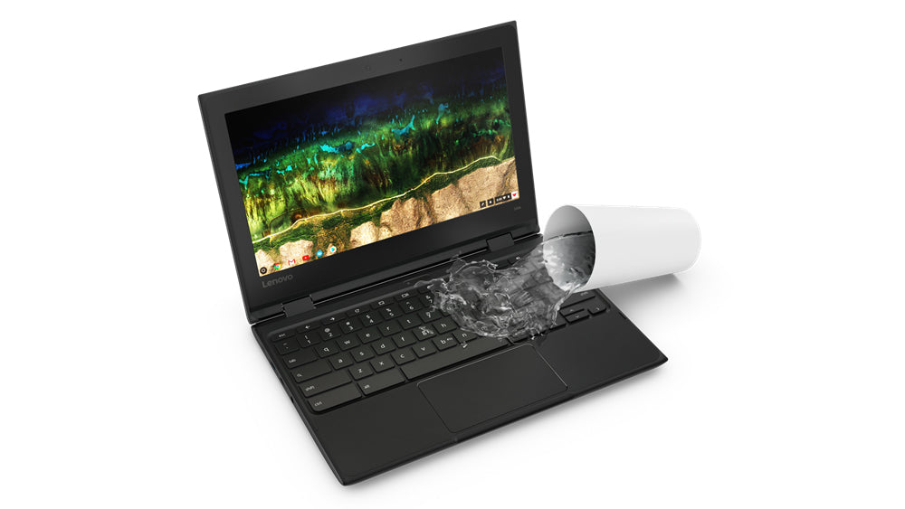 Lenovo 500e Chromebook, Intel® Celeron® N, 1.1 GHz, 29.5 cm (11.6"), 1366 x 768 pixels, 8 GB, 64 GB