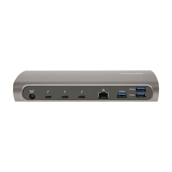 StarTech USB-C Docking Station for MacBook Pro / Air M1 M2 M3 M4 M5 & Windows, Universal Dual 4K 60Hz / Single 8K Thunderbolt Dock, 96W Laptop Charging