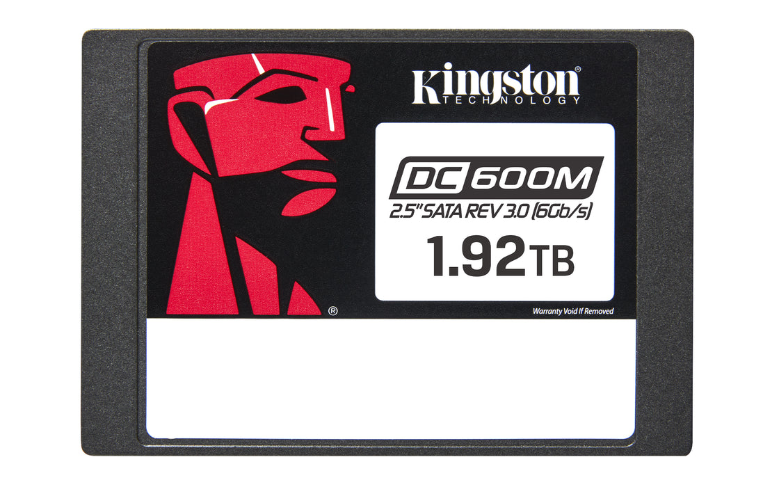 Kingston Technology 1920G DC600M (Mixed-Use) 2.5” Enterprise SATA SSD, 1.92 TB, 2.5", 560 MB/s, 6 Gbit/s