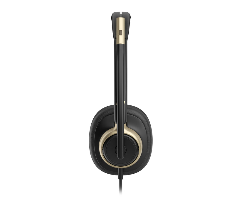 HP Poly Mission 815 Monaural USB Wired Headset, Wired, 122 g, Headset, Black
