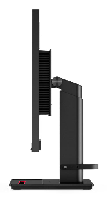 Lenovo ThinkVision P24h-2L + MC 50, 60.5 cm (23.8"), 2560 x 1440 pixels, Quad HD, LED, 6 ms, Black