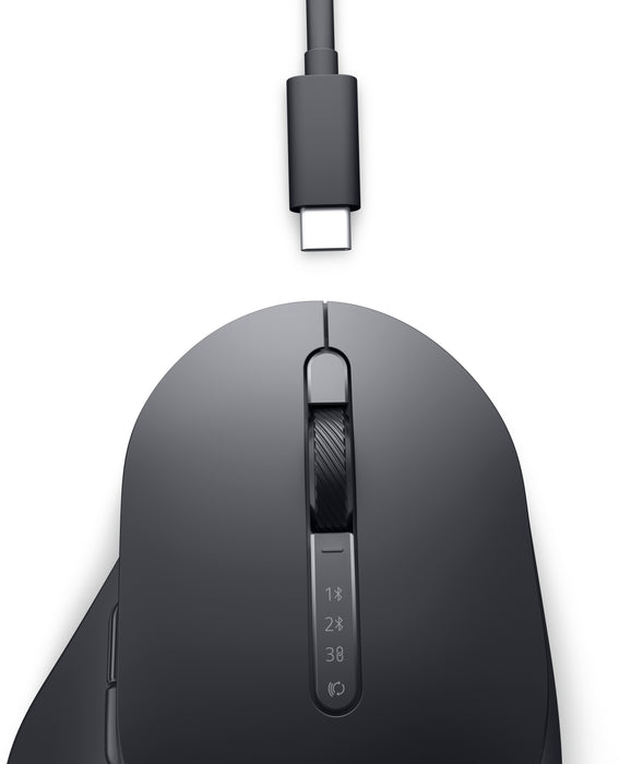 DELL Pro Premium Mouse - MS900, Right-hand, RF Wireless + Bluetooth, 8000 DPI, Graphite