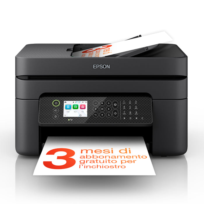 Epson WorkForce WF-2950DWF, Inkjet, Colour printing, 5760 x 1440 DPI, Colour copying, A4, Black