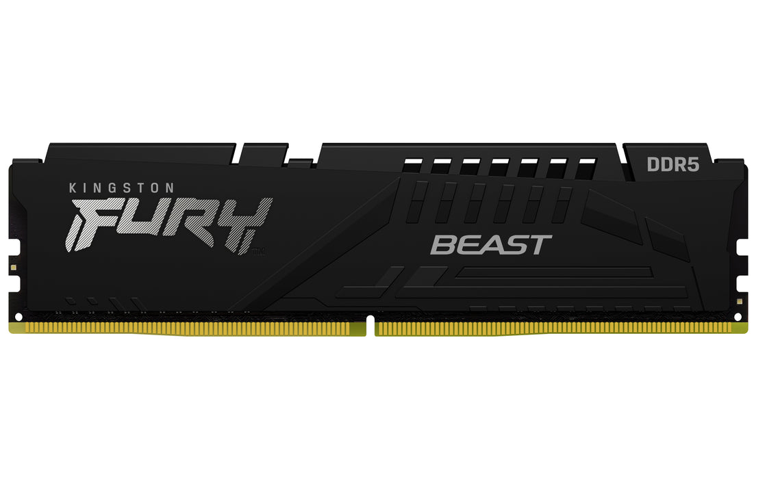Kingston Technology FURY Beast 32GB 5600MT/s DDR5 CL36 DIMM Black, 32 GB, 1 x 32 GB, DDR5, 288-pin DIMM