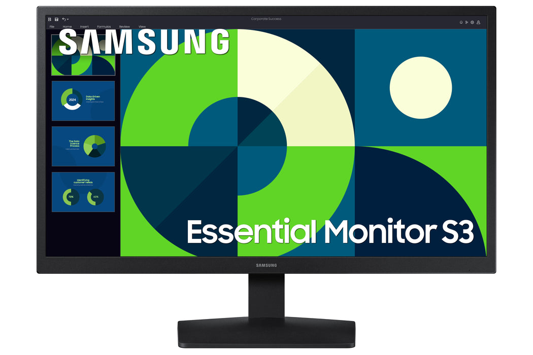 Samsung S24D310EAU, 61 cm (24"), 1920 x 1080 pixels, Full HD, LCD, 5 ms, Black