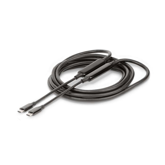 StarTech.com 10ft (3m) Active USB-C Cable, USB 10Gbps, 60W (3A) Power Delivery, 8K 60Hz / 4K 144Hz DP Alt Mode, Long USB C Cord - Thunderbolt Compatible, 3 m, USB C, USB C, USB 3.2 Gen 2 (3.1 Gen 2), 10 Gbit/s, Black
