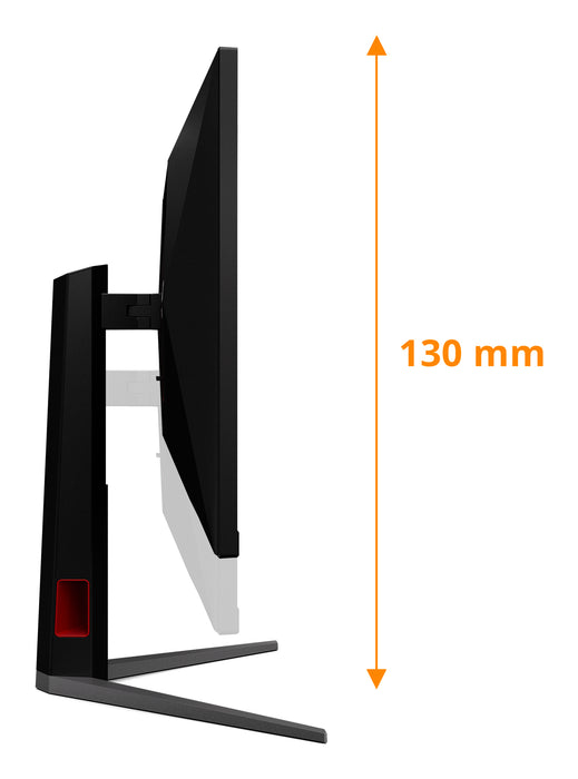 AOC G4 U32G4U, 80 cm (31.5"), 3840 x 2160 pixels, 4K Ultra HD, 1 ms, Black, Red