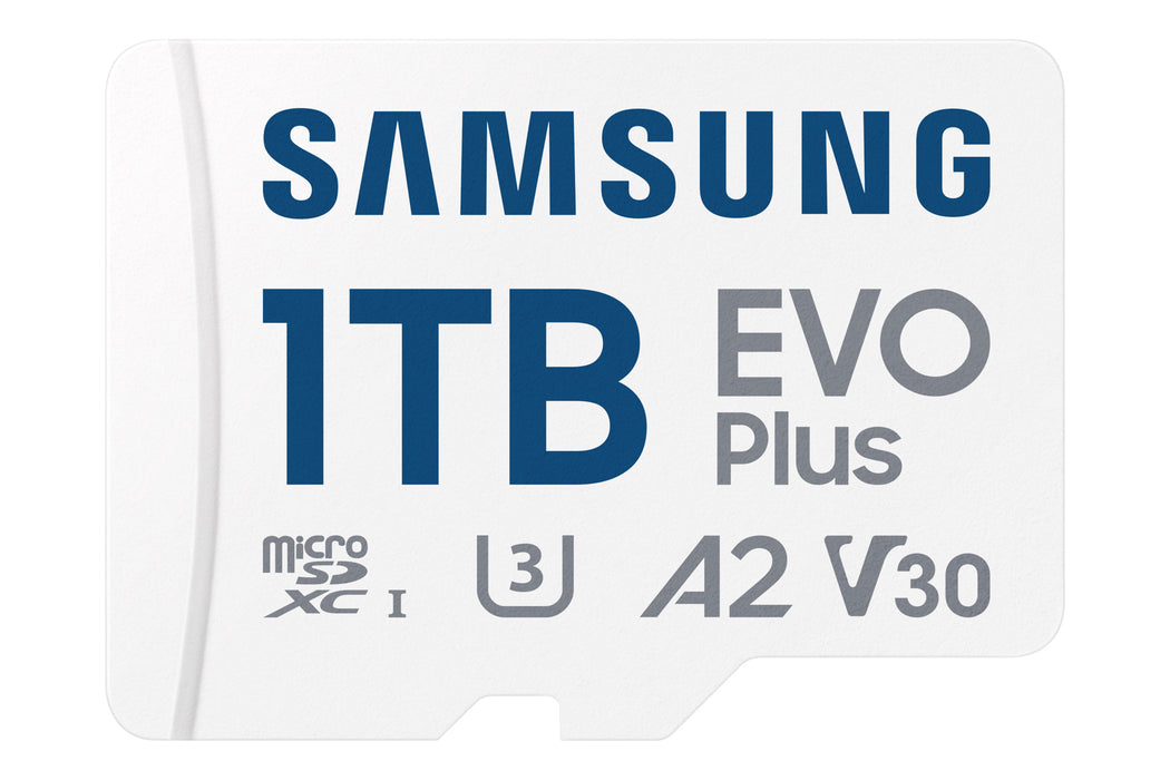Samsung MB-MC1T0S, 1 TB, MicroSDXC, UHS-I, 160 MB/s, 160 MB/s, Class 3 (U3)