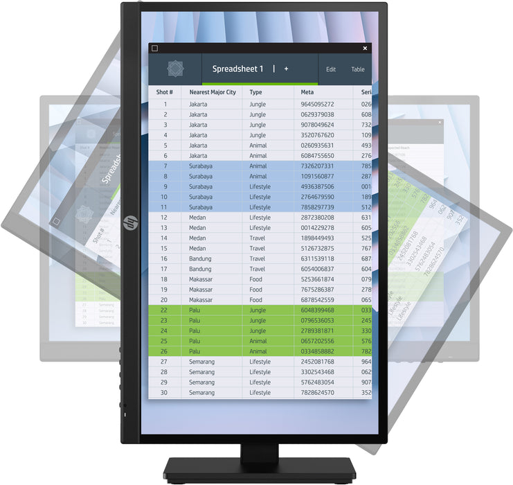 HP P22h G4, 54.6 cm (21.5"), 1920 x 1080 pixels, Full HD, LCD, 5 ms