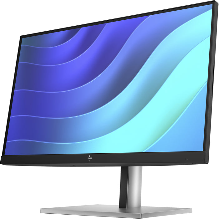 HP E-Series E22 G5 FHD Monitor, 54.6 cm (21.5"), 1920 x 1080 pixels, Full HD, LCD, 5 ms, Black, Silver