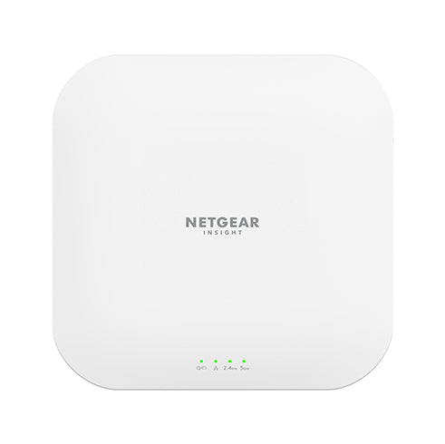 NETGEAR WAX620, 2.4 GHz, 5 GHz, 3600 Mbit/s, EAP-TLS, PEAP, SSL/TLS, TTLS, WPA, WPA2, WPA3, 100,1000,2500 Mbit/s