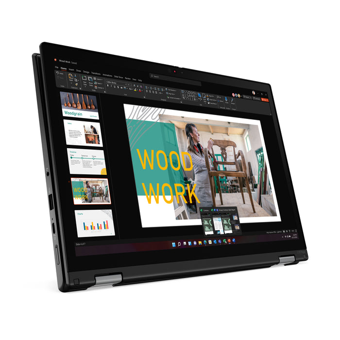 Lenovo ThinkPad L13 Yoga Gen 4 (Intel), Intel® Core™ i5, 33.8 cm (13.3"), 1920 x 1200 pixels, 8 GB, 256 GB, Windows 11 Pro