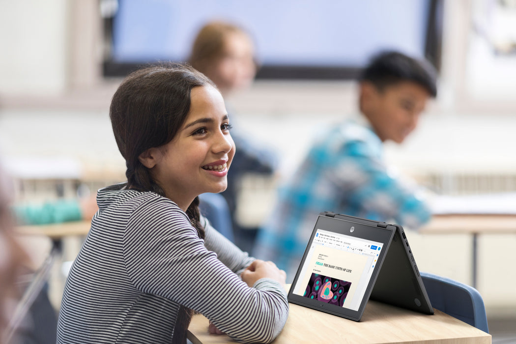 HP Chromebook x360 11 G4, Intel® Celeron®, 1.1 GHz, 29.5 cm (11.6"), 1366 x 768 pixels, 4 GB, 32 GB