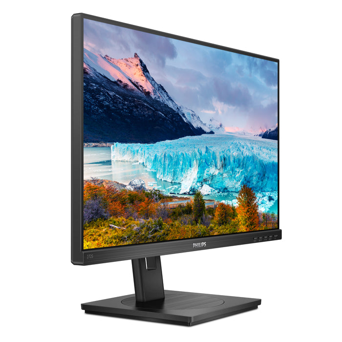 Philips S Line 272S1AE/00, 68.6 cm (27"), 1920 x 1080 pixels, Full HD, LCD, 4 ms, Black