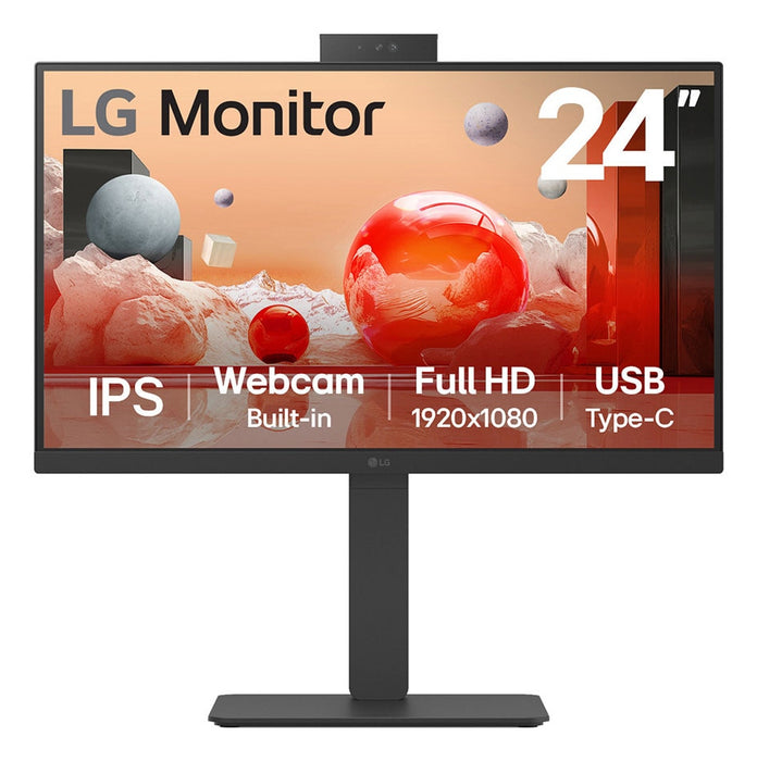 LG 24BA850-B.AEK, 60.5 cm (23.8"), 1920 x 1080 pixels, Full HD, 5 ms, Black