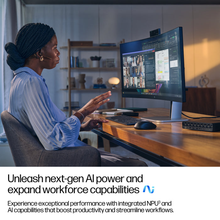 HP EliteDesk 8 Mini G1a AI, 2 GHz, AMD Ryzen Al 7, 350, 32 GB, 1 TB, Windows 11 Pro