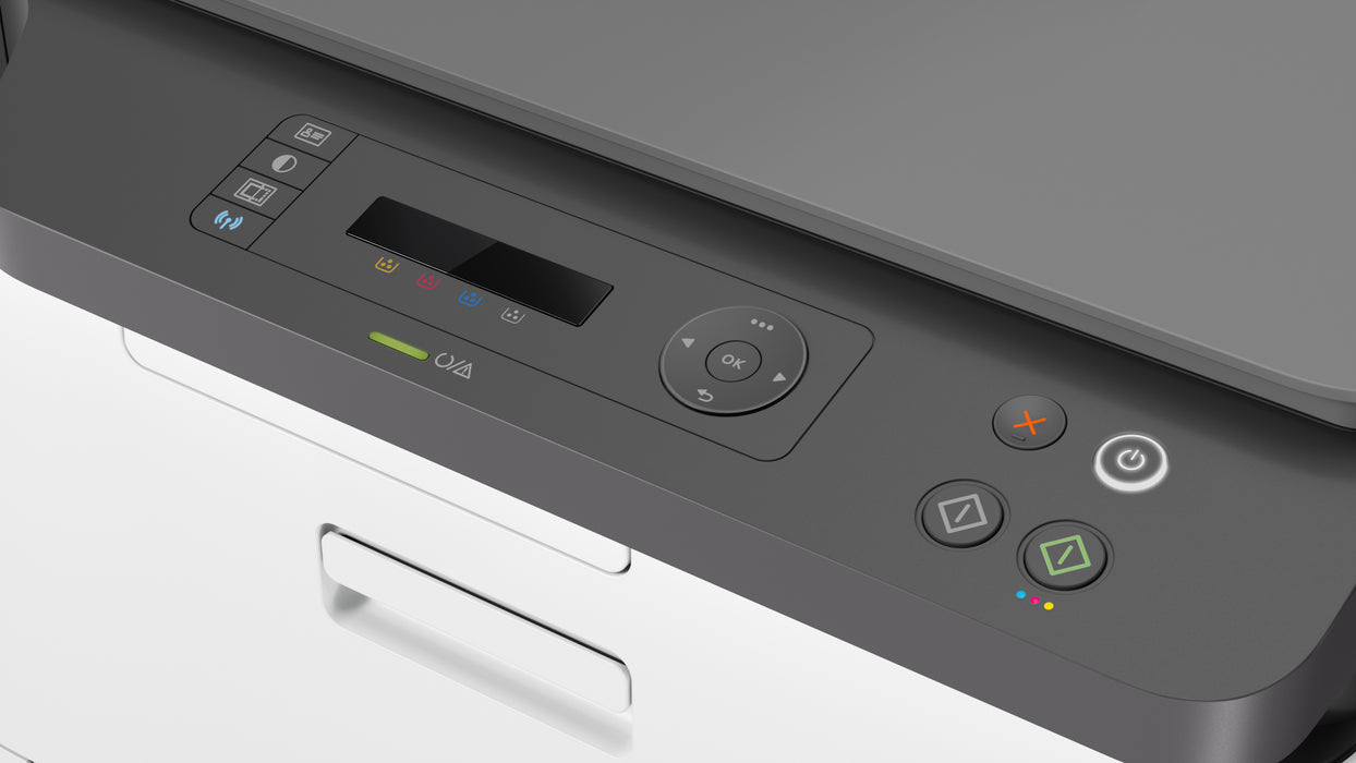 HP Laser 178nw Wireless Multifunction Color Printer, Copier, Scanner; Duplex, Laser, Colour, 600 x 600 DPI, A4, 18 ppm, Duplex printing