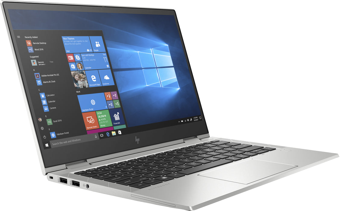 HP EliteBook x360 830 G7, Intel® Core™ i7, 1.8 GHz, 33.8 cm (13.3"), 1920 x 1080 pixels, 16 GB, 256 GB