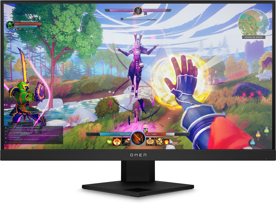 HP OMEN 25i, 62.2 cm (24.5"), 1920 x 1080 pixels, Full HD, LCD, 1 ms, Black