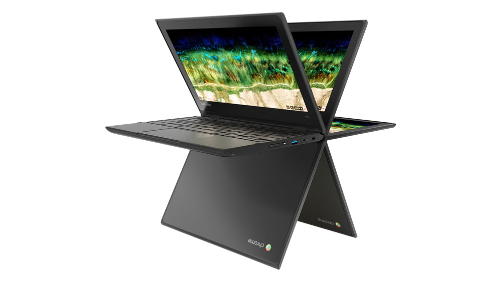 Lenovo 500e Chromebook, Intel® Celeron® N, 1.1 GHz, 29.5 cm (11.6"), 1366 x 768 pixels, 4 GB, 32 GB