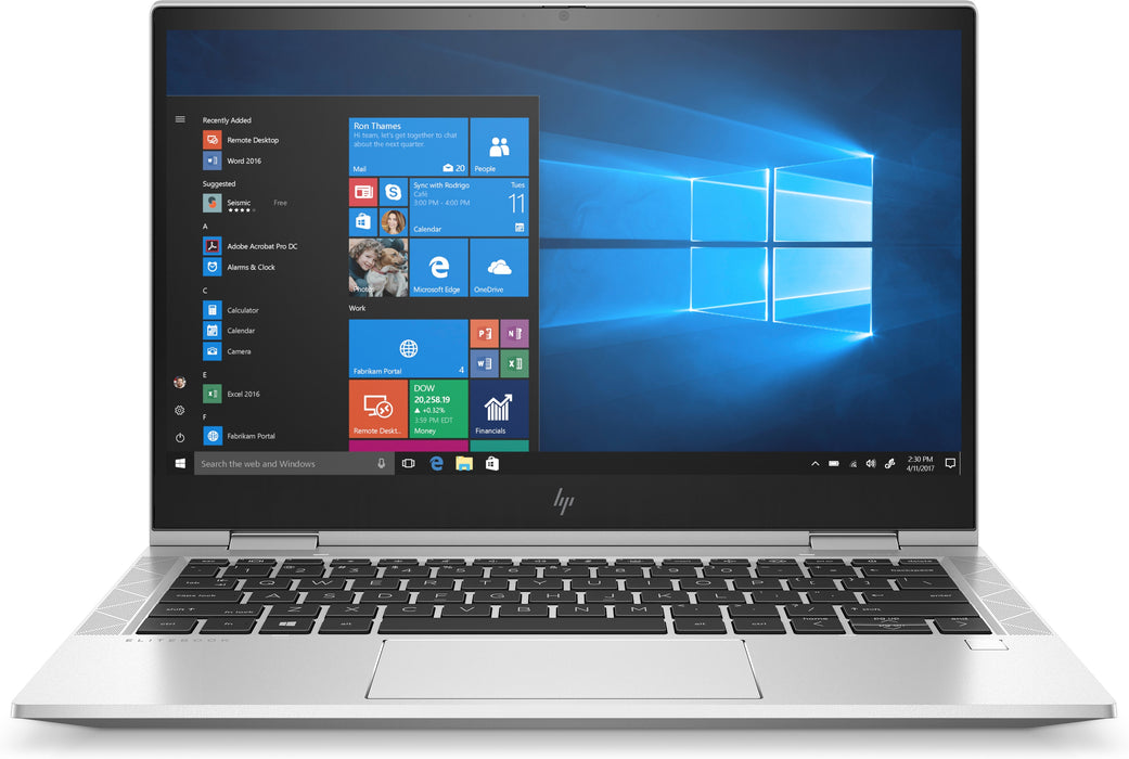 HP EliteBook x360 830 G7, Intel® Core™ i5, 1.6 GHz, 33.8 cm (13.3"), 1920 x 1080 pixels, 16 GB, 256 GB