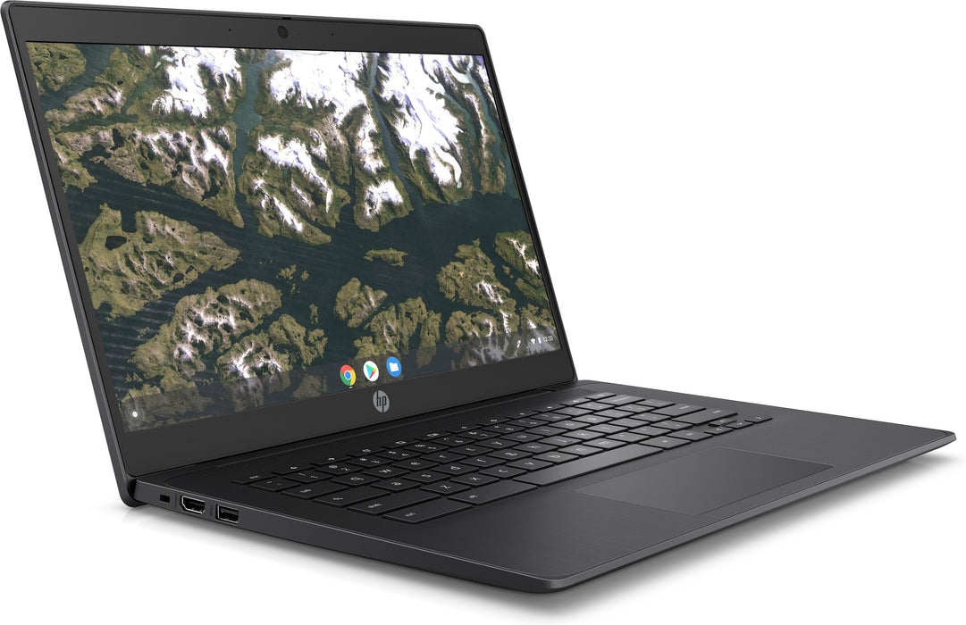 HP Chromebook 14 G6, Intel® Celeron®, 1.1 GHz, 35.6 cm (14"), 1920 x 1080 pixels, 4 GB, 32 GB