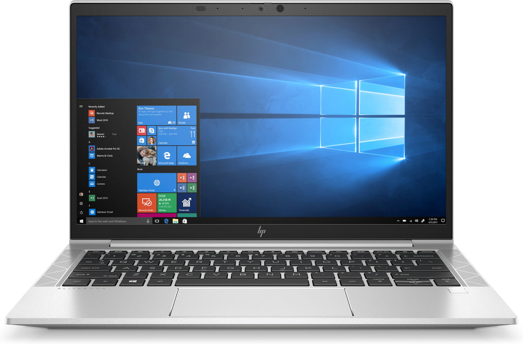 HP EliteBook 830 G7, Intel® Core™ i5, 1.6 GHz, 33.8 cm (13.3"), 1920 x 1080 pixels, 8 GB, 256 GB