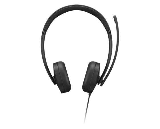Lenovo 4XD1P83425, Wired, Calls/Music, 20 - 20000 Hz, 140 g, Headset, Black