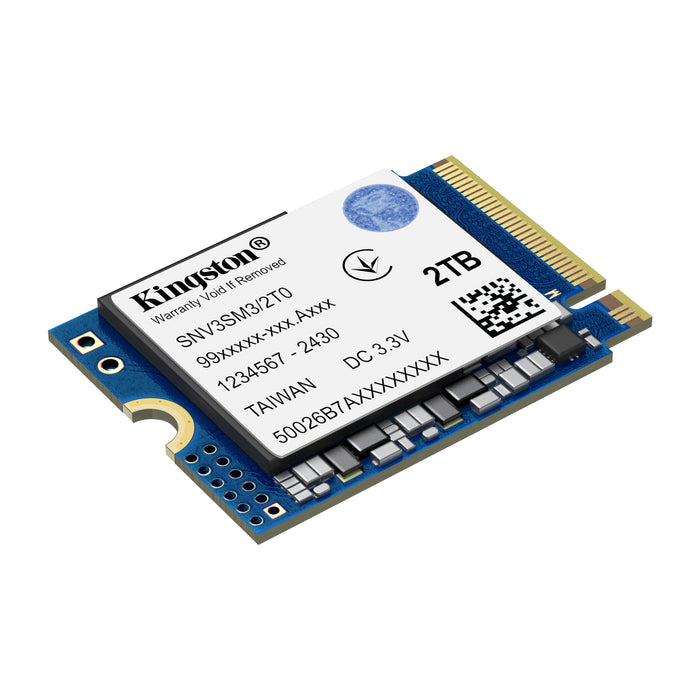 Kingston Technology 2000G NV3 M.2 2230 NVMe SSD, 2 TB, M.2, 6000 MB/s