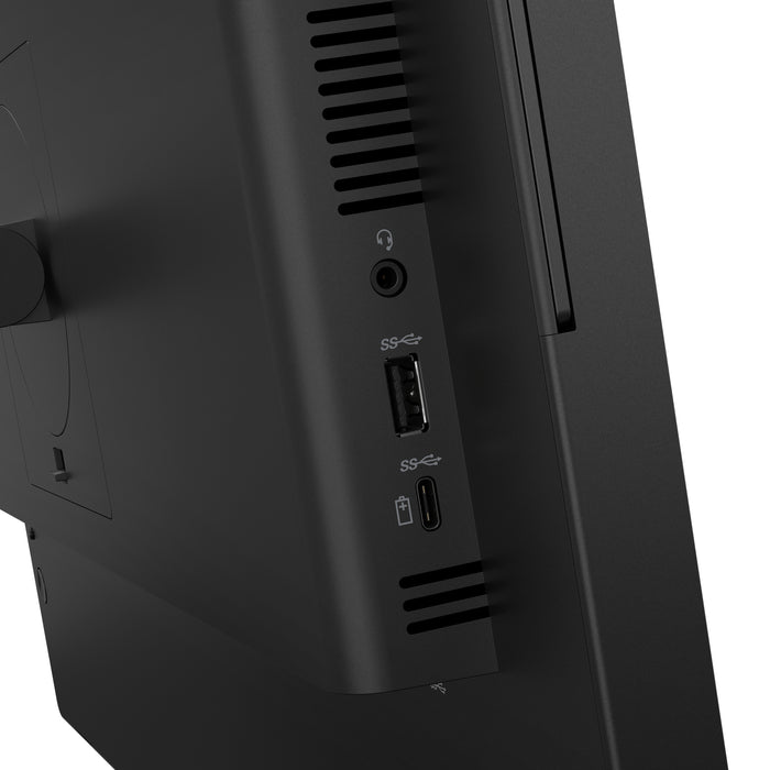 Lenovo ThinkVision T24D-4v Monitor, 60.5 cm (23.8"), 1920 x 1080 pixels, Full HD, LED, 6 ms, Black