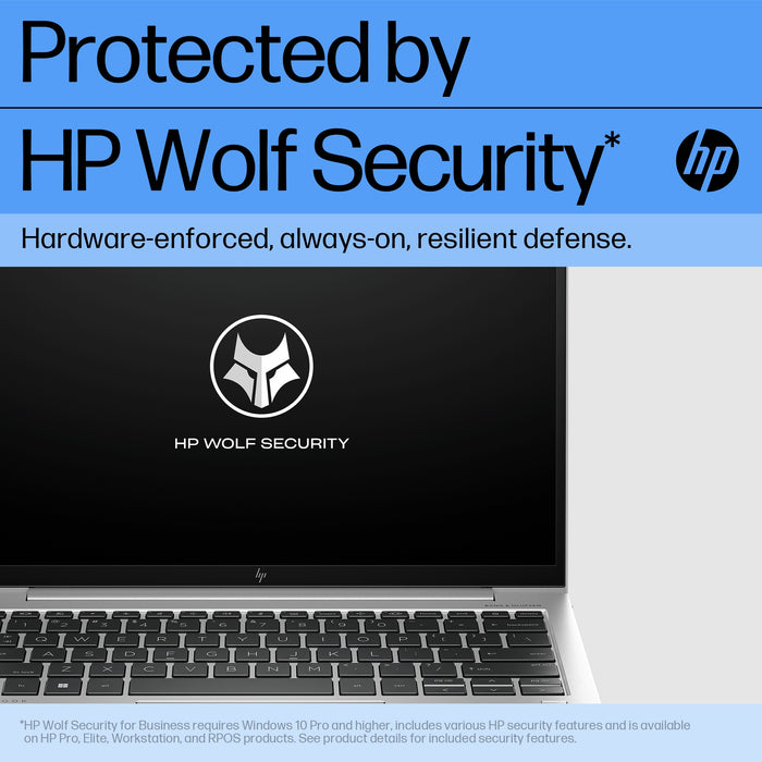 HP EliteBook 835 13 G10, AMD Ryzen™ 5 PRO, 3.2 GHz, 33.8 cm (13.3"), 1920 x 1200 pixels, 16 GB, 512 GB