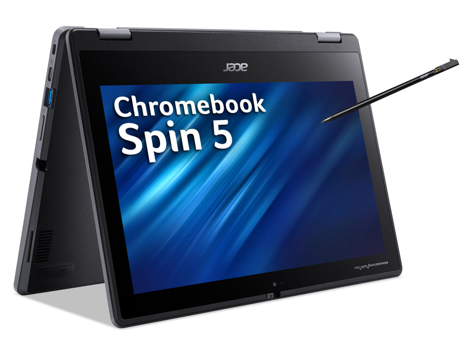 Acer Chromebook Spin 511 R753TN 11.6" HD IPS Touchscreen Celeron N4500 4GB 64GB, Intel® Celeron®, 1.1 GHz, 29.5 cm (11.6"), 1366 x 768 pixels, 4 GB, 64 GB